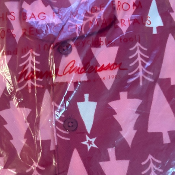 American Girl Red and Pink Tree Pajama Set - Picture 4 of 6